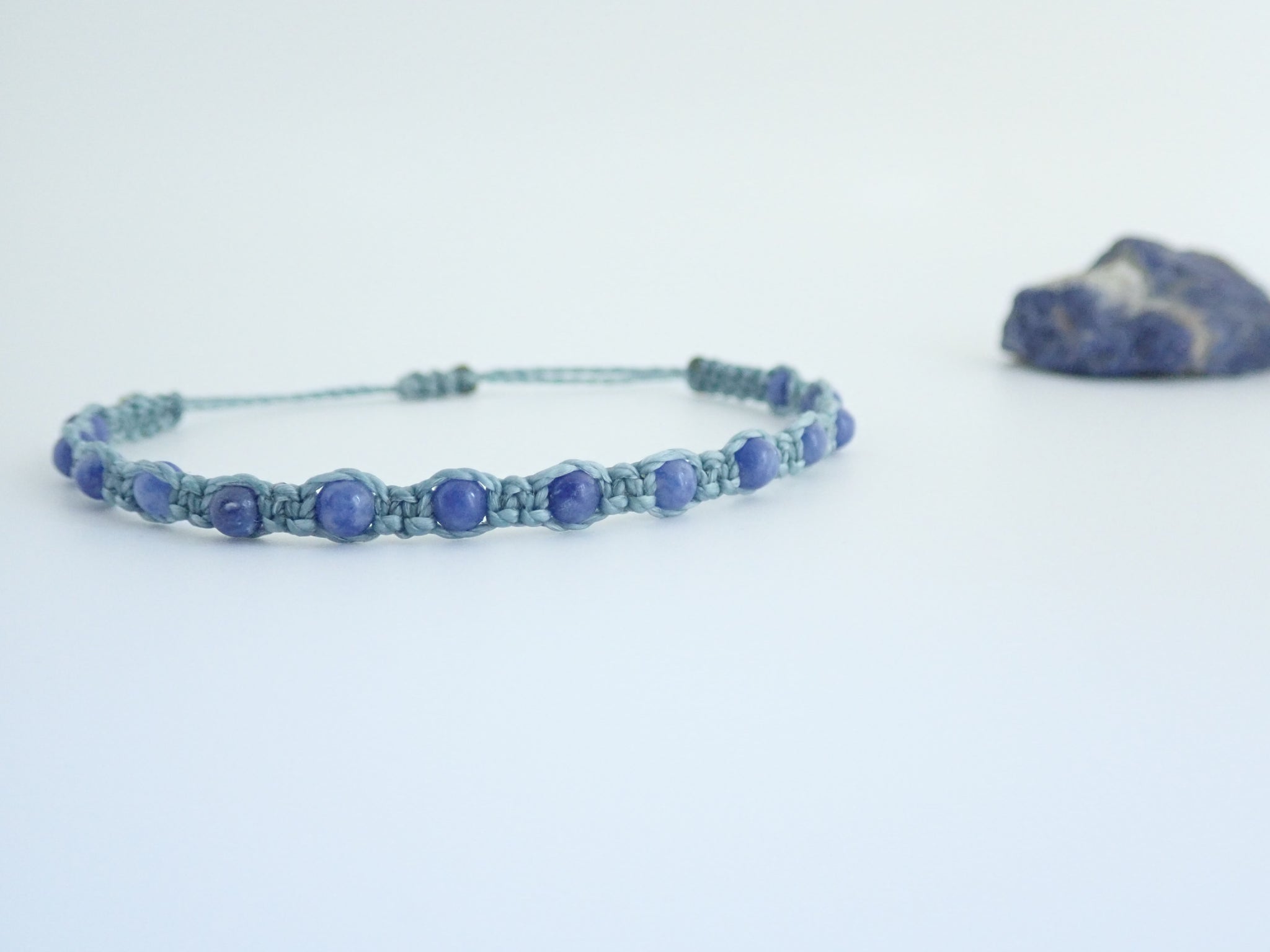 Chakra Bracelet Healing Crystals | Chakra bracelet, Lava bracelet, Blue  bracelet